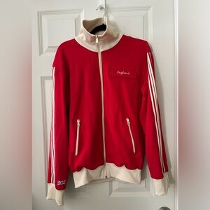 Men’s Vintage Ace Brand England Track Jacket Full Zip
Retro vibe pockets L